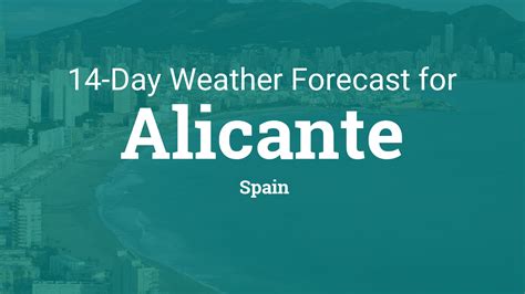 10 day weather in alicante spain|14 day weather forecast alicante.